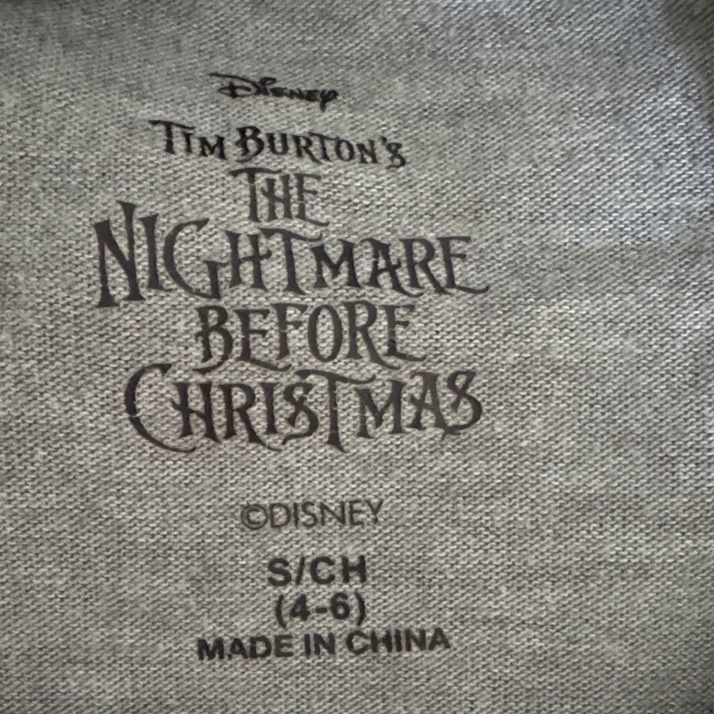 Disney Nightmare before Christmas Halloween Long sleeve - Picture 3 of 3